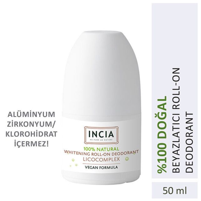 Incia Whitening Roll-On Deodorant 50ml - 5