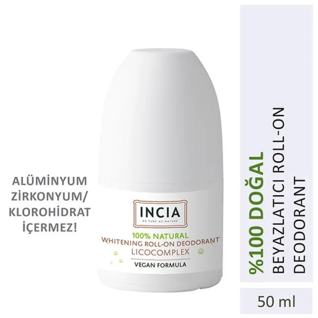 Incia Whitening Roll-On Deodorant 50ml - 5