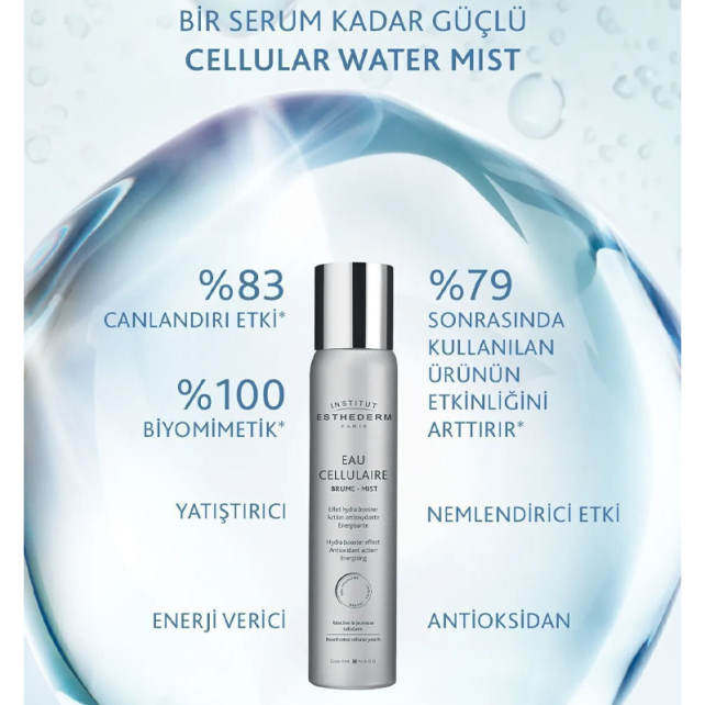 Institut Esthederm Cellular Water - Antioksidan Etkili Yüz Spreyi 100ml - 2