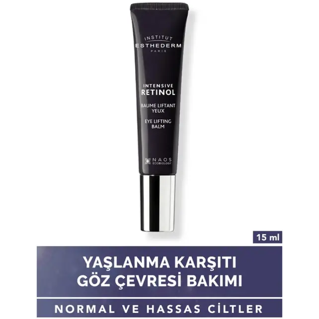 Institut Esthederm Intensive Retinol Eye Lifting Balm - Göz Çevresi Bakım Balmı 15ml - 4