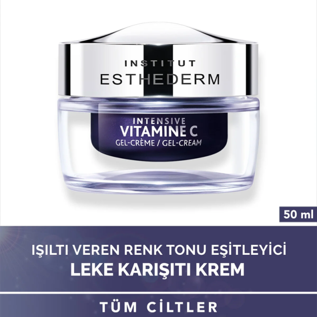 Institut Esthederm Intensive Vitamine C Gel Cream - Anti Aging Bakım Kremi 50ml - 5