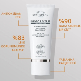 Institut Esthederm Photo Reverse Cream - Lekeli Ciltler İçin Güneş Kremi 50ml - 2