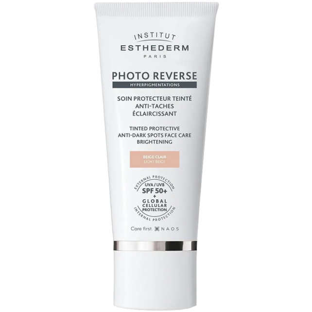 Institut Esthederm Photo Reverse Tinted - Renkli Nemlendirici Light Beige 50ml - 1