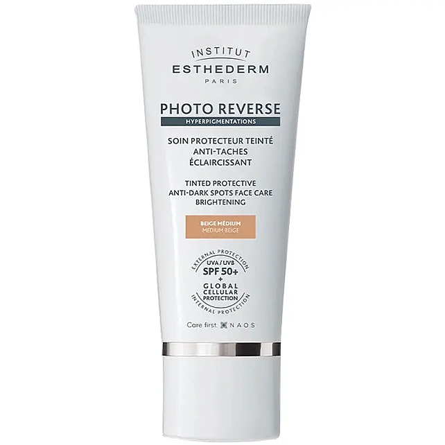 Institut Esthederm Photo Reverse Tinted - Renkli Nemlendirici Medium Light 50ml - 1