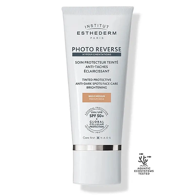 Institut Esthederm Photo Reverse Tinted - Renkli Nemlendirici Medium Light 50ml - 2
