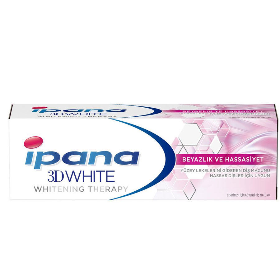 İpana 3D Whitening Therapy - Beyazlık ve Hassasiyet Diş Macunu 75ml İpana 3D Whitening Therapy - Beyazlık ve Hassasiyet Diş Macunu 75ml