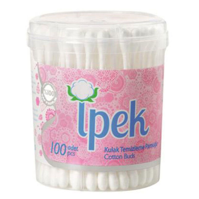 İpek Kulak Temizleme Pamuğu 100 Adet İpek Kulak Temizleme Pamuğu 100 Adet