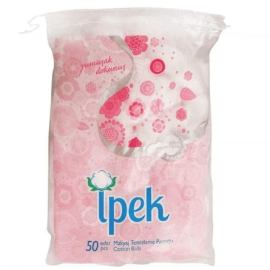 İpek Makyaj Temizleme Pamuğu 50 Adet - Ipek Pamuk