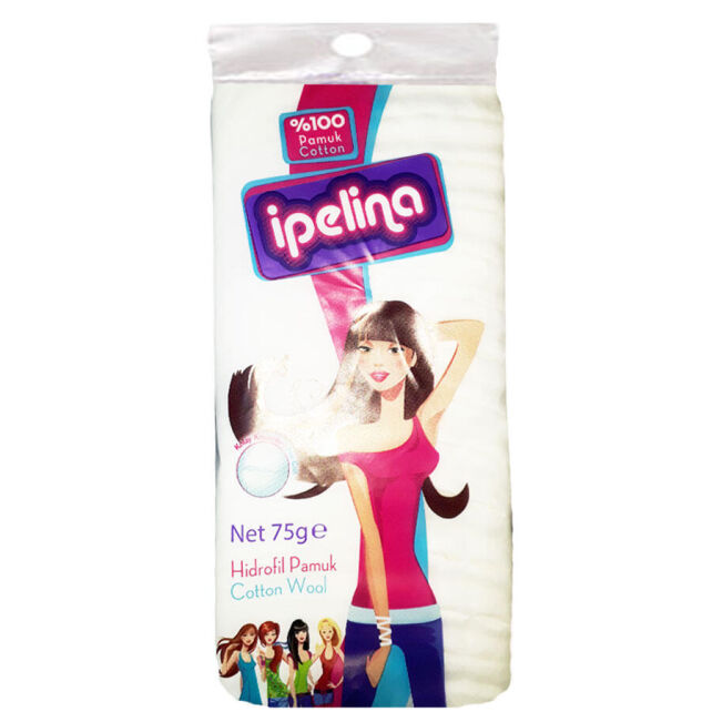 İpelina Hidrofil Pamuk 75gr İpelina Hidrofil Pamuk 75gr