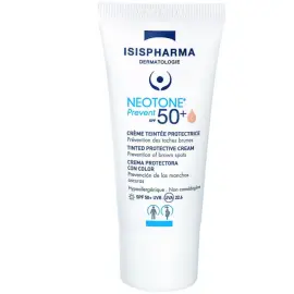 Isis Pharma Neotone Prevent SPF 50+ Tinted Cream - Renkli Güneş Kremi Orta 30ml - Isis Pharma