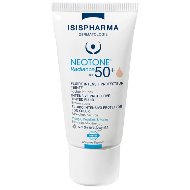 Isis Pharma Neotone Radiance SPF 50+ Leke Karşıtı Renkli Bakım Kremi Claire 30ml - 1