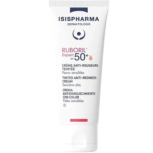 Isis Pharma Ruboril Expert SPF 50+ Cream - Hassas Ciltler İçin 40ml - 1