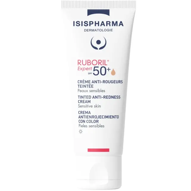 Isis Pharma Ruboril Expert SPF 50+ Cream - Hassas Ciltler İçin 40ml - 1