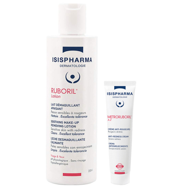 Isis Pharma Ruboril Lotion 250ml & Metroruboril Az 30ml - Cilt Bakım Seti - 1
