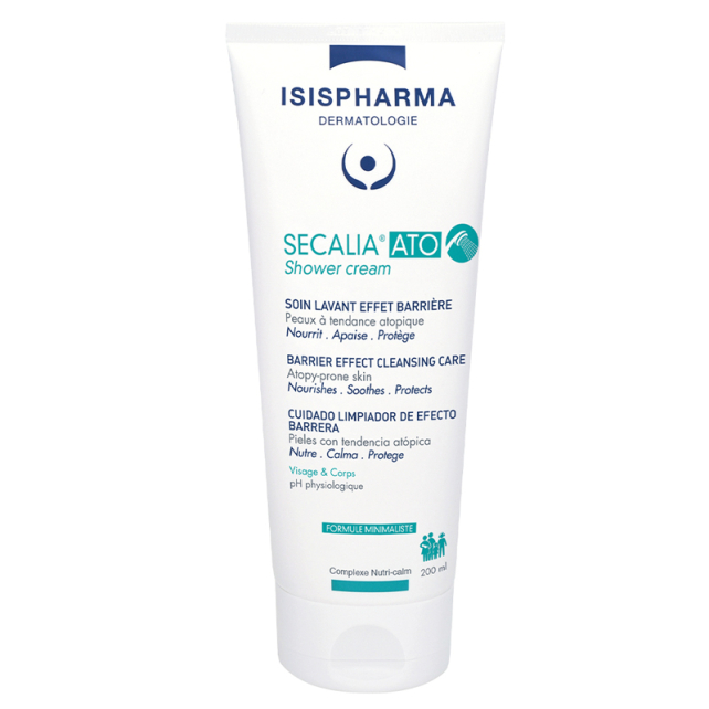 Isis Pharma Secalia Ato Shower Cream - Atopi Eğilimli Cilt Duş Kremi 200ml - 1