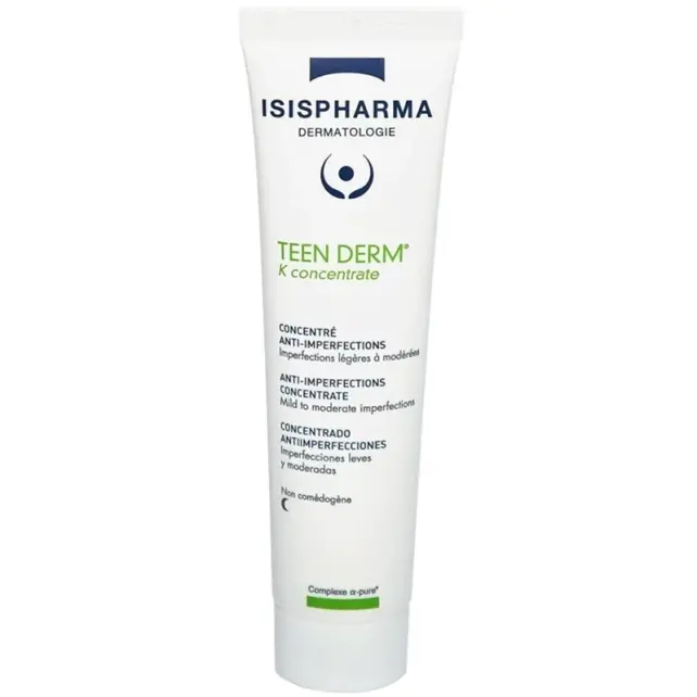Isis Pharma Teen Derm K Concentrate - Yağlı Cilt Bakım Kremi 30ml - 1