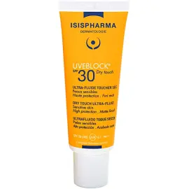Isis Pharma Uveblock Dry Touch Ultra Fluid SPF 30+ Güneş Koruyucu 40ml - Isis Pharma