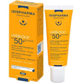 Isis Pharma Uveblock Dry Touch Ultra Fluid SPF 50+ Güneş Koruyucu 40ml - 2