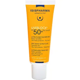 Isis Pharma Uveblock Dry Touch Ultra Fluid SPF 50+ Güneş Koruyucu 40ml - 1