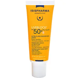 Isis Pharma Uveblock Dry Touch Ultra Fluid SPF 50+ Renkli Güneş Koruyucu Light 40ml - Isis Pharma