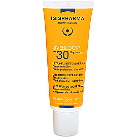 Isis Pharma Uveblock Dry Touch Ultra Fluid SPF 30+ Güneş Koruyucu 40ml - Isis Pharma