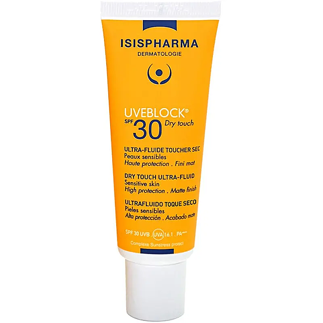 Isis Pharma Uveblock Dry Touch Ultra Fluid SPF 30+ Güneş Koruyucu 40ml - 1