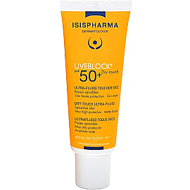 Isis Pharma Uveblock Dry Touch Ultra Fluid SPF 50+ Güneş Koruyucu 40ml - 1