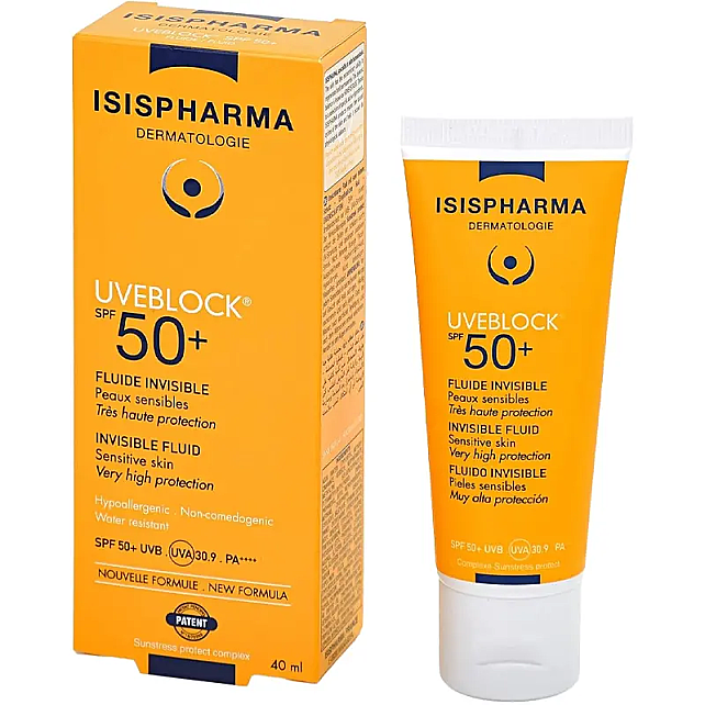 Isis Pharma Uveblock Insivible Fluid SPF 50+ Güneş Koruyucu 40ml - 2