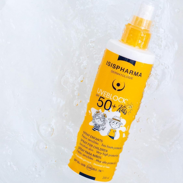 Isis Pharma Uveblock Kids Spray SPF 50+ Çocuk Güneş Koruyucu Sprey 200ml - 2