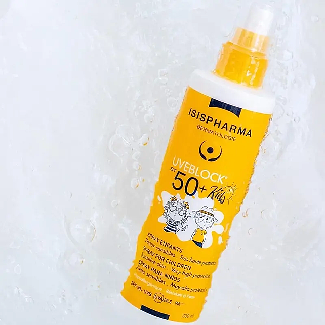 Isis Pharma Uveblock Kids Spray SPF 50+ Çocuk Güneş Koruyucu Sprey 200ml - 2