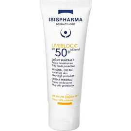 Isis Pharma Uveblock Mineral Cream SPF 50+ Mineral Güneş Koruyucu 40ml - 1