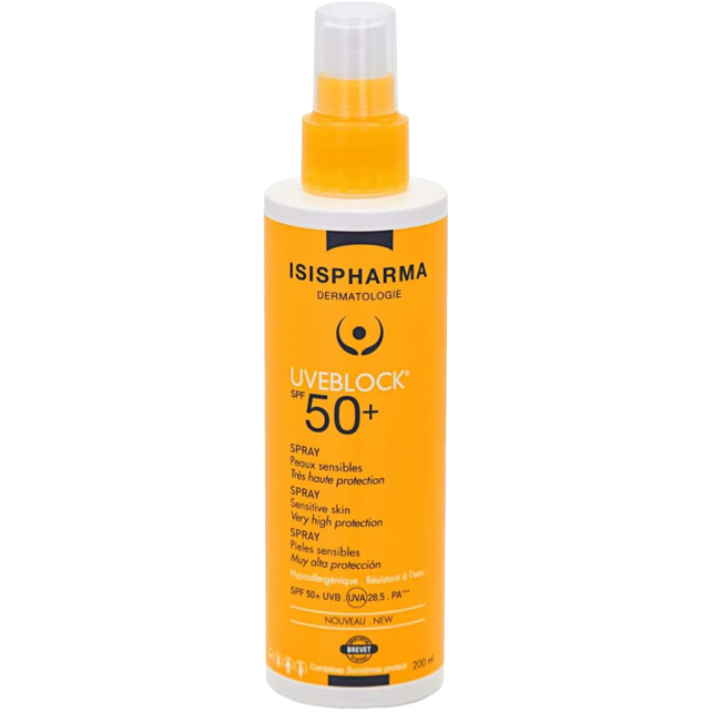 Isıs Pharma Uveblock Spray SPF 50+ Güneş Koruyucu Sprey 200ml - 1