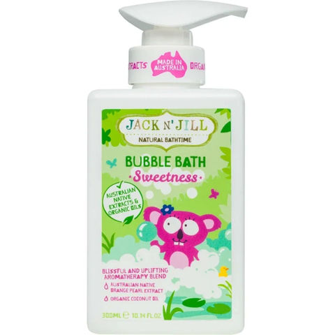 Jack N'Jill Bubble Bath Sweetness - Doğal Banyo Köpüğü 300ml Jack N'Jill Bubble Bath Sweetness - Doğal Banyo Köpüğü 300ml
