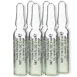 Janssen Cosmetics Detox Fluid Ampul - Detoks Etkili Ampul Serum 2ml 6'lı Set - Janssen Cosmetics