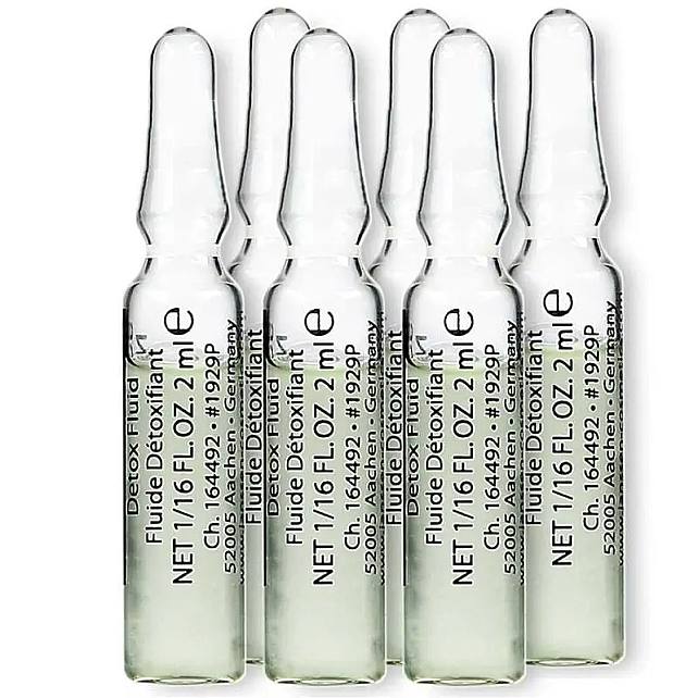 Janssen Cosmetics Detox Fluid Ampul - Detoks Etkili Ampul Serum 2ml 6'lı Set - 1
