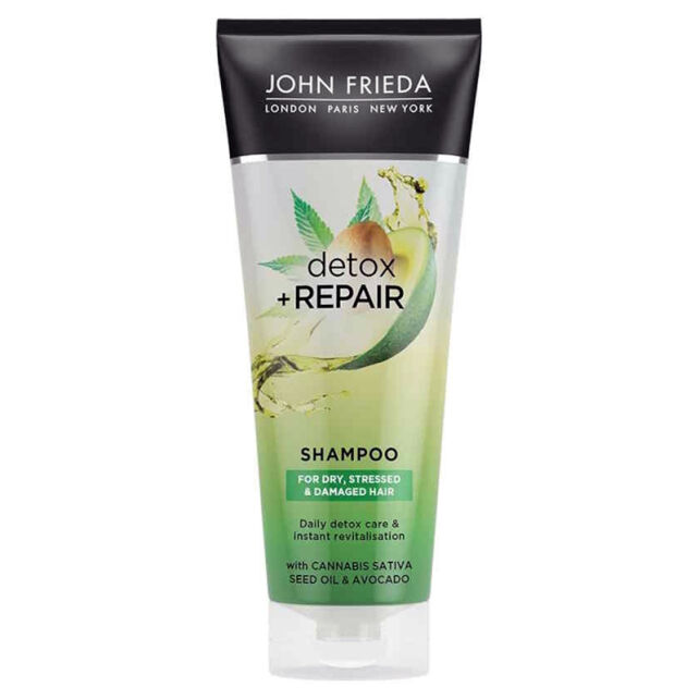 John Frieda Detox & Repair Shampoo - Saç Bakım Şampuanı 250ml - 1