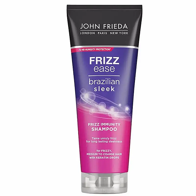 John Frieda Frizz Ease Brazilian Sleek Shampoo - Saç Bakım Şampuanı 250ml - 1