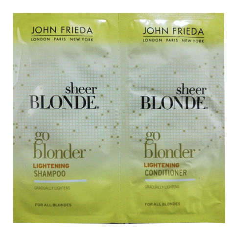John Frieda Go Blonder Saç Bakım Seti 2'li Deneme Boy John Frieda Go Blonder Saç Bakım Seti 2'li Deneme Boy
