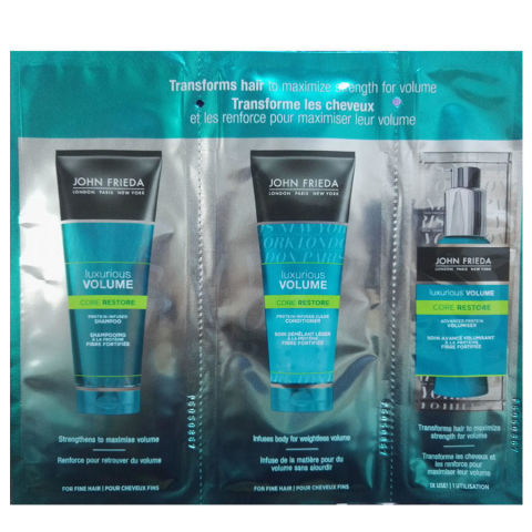 John Frieda Luxurious Volume Saç Bakım Seti 3'lü Deneme Boy John Frieda Luxurious Volume Saç Bakım Seti 3'lü Deneme Boy