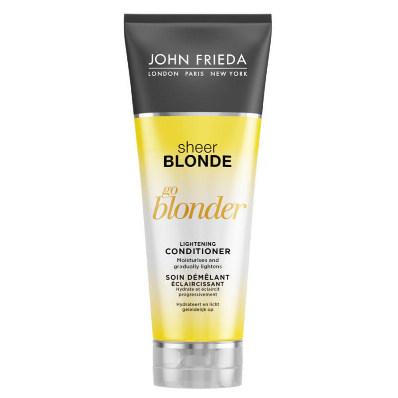 John Frieda Sheer Blonde Go Blonder Lightening Conditioner 250ml John Frieda Sheer Blonde Go Blonder Lightening Conditioner 250ml