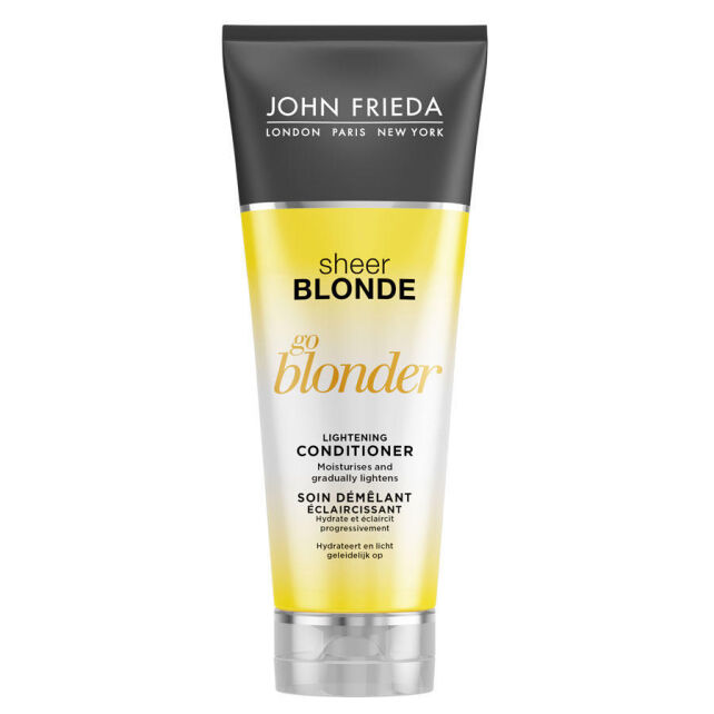 John Frieda Sheer Blonde Go Blonder Lightening Conditioner 250ml John Frieda Sheer Blonde Go Blonder Lightening Conditioner 250ml
