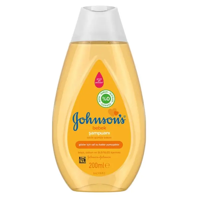 Johnson & Johnson Bebek Şampuanı 200ml - 1