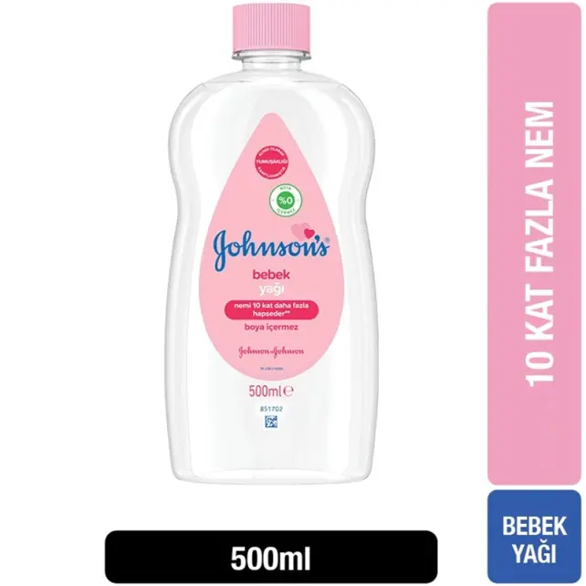 Johnson & Johnson Bebek Yağı 500ml - 2