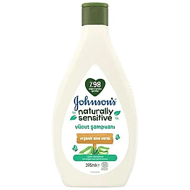 Johnson&Johnson Naturally Sensitive - Vücut Şampuanı 395ml - Johnson&Johnson
