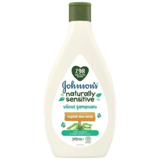 Johnson & Johnson Naturally Sensitive - Vücut Şampuanı 395ml - 1