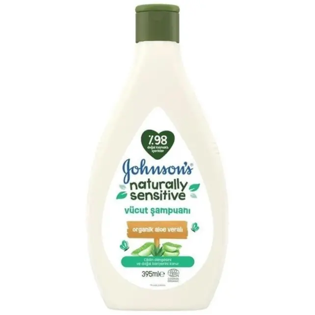 Johnson & Johnson Naturally Sensitive - Vücut Şampuanı 395ml - 1