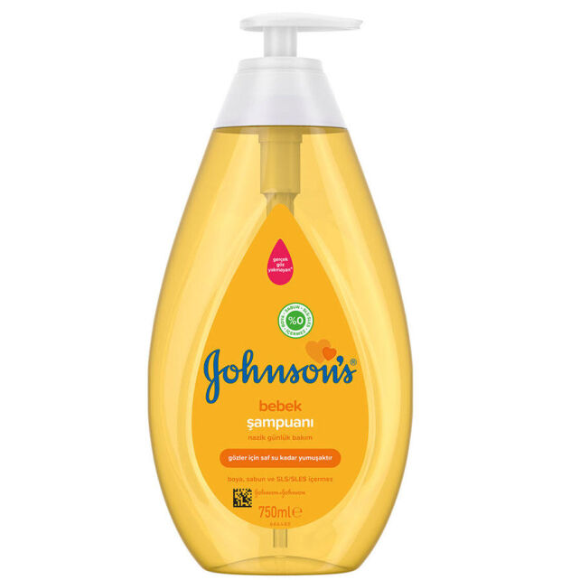 Johnsons Baby Bebek Şampuanı 750ml - 1
