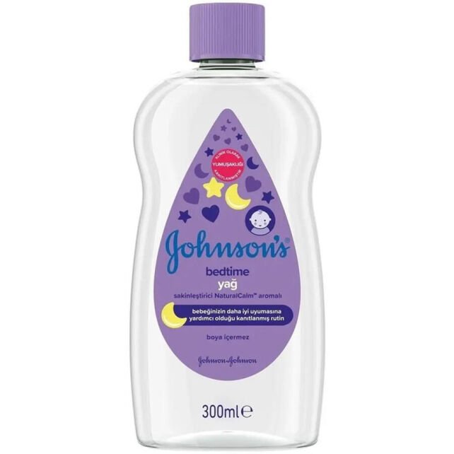 Johnsons Baby Bedtime - Sakinleştirici Etkili Bebek Yağı 300ml - 1