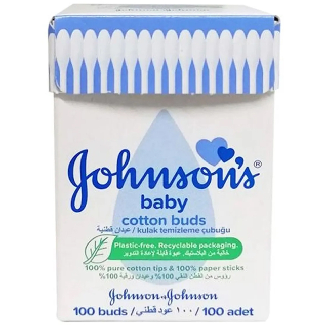 Johnsons Baby Kulak Temizleme Çubuğu 100 Adet - 1