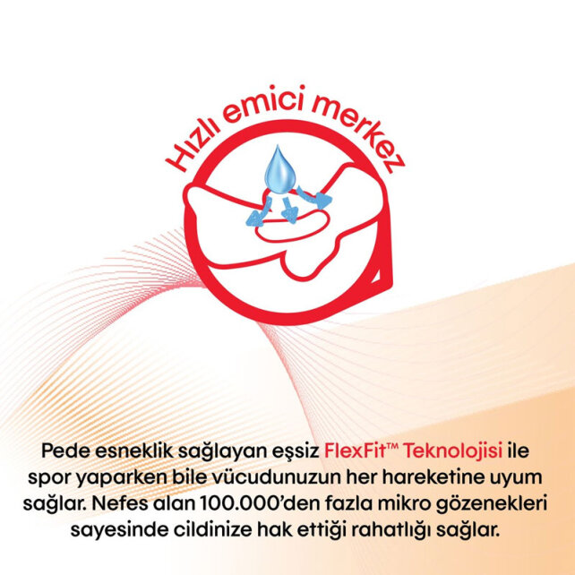 Kotex Acvite Ped - Tekli Normal 8 Adet - 5